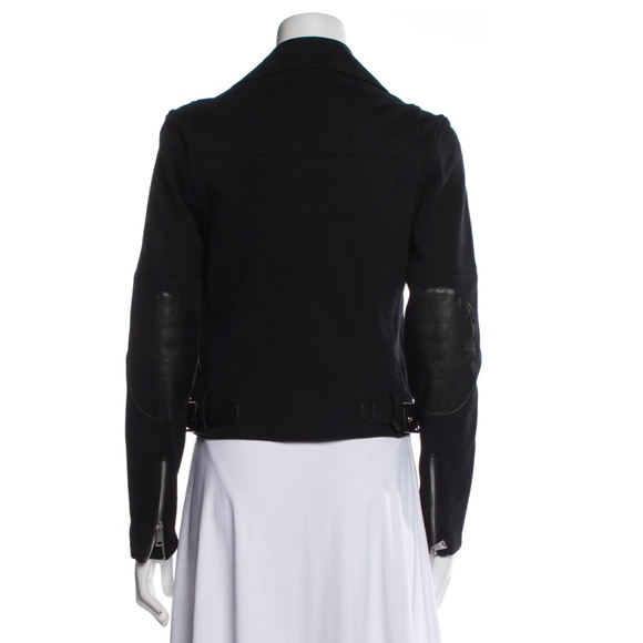 Women's RALPH LAUREN BLACK LABEL Biker Jacket Size: XS | US 2 Women's Jacket - Picture 3 of 3